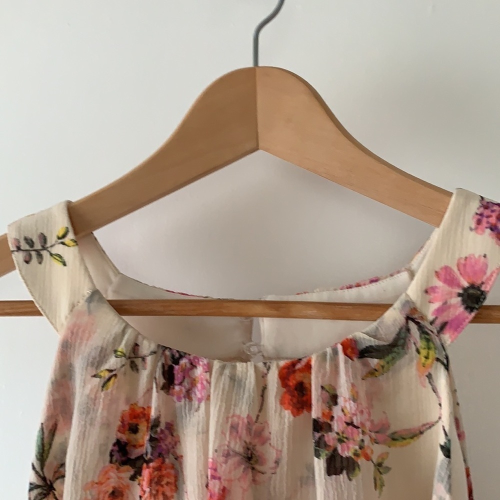 Adrianna Papell Bonita Floral Maxi Dress 22W - Picture 5 of 13